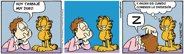 Tira cmica de Garfield