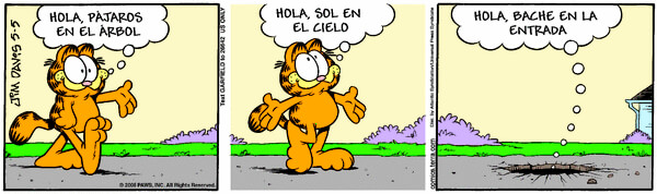 Tira cmica de Garfield